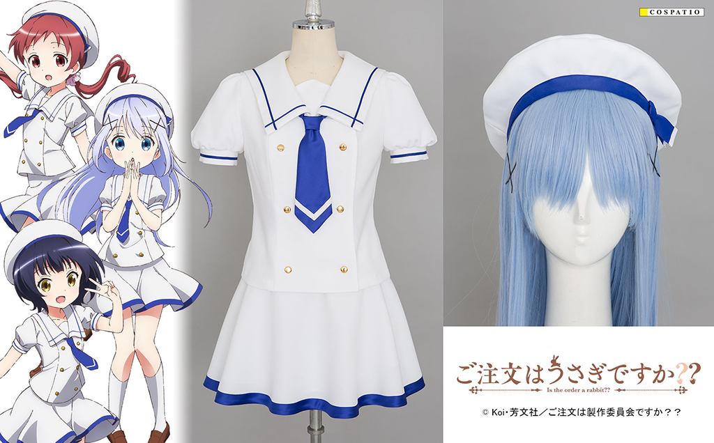 追加展示決定！】『ご注文はうさぎですか？？』「中学校夏制服」展示