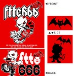 FTTE666/FTTE666/SKATER ���󥰥��꡼��T�����