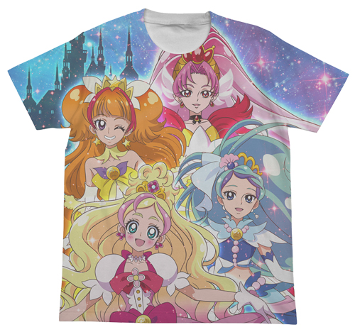 Go プリンセスプリキュア フルグラフィックtシャツ Go プリンセスプリキュア キャラクターグッズ販売のジーストア Gee Store