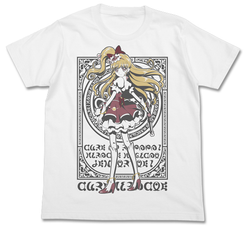 キュアミラクルtシャツ 魔法つかいプリキュア スタイリッシュ 四角かわいいデフォルメキャラクターのグラフィグ