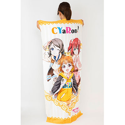 ラブライブ サンシャイン フルカラーバスタオル Cyaron ラブライブ サンシャイン キャラクターグッズ販売のジーストア Gee Store