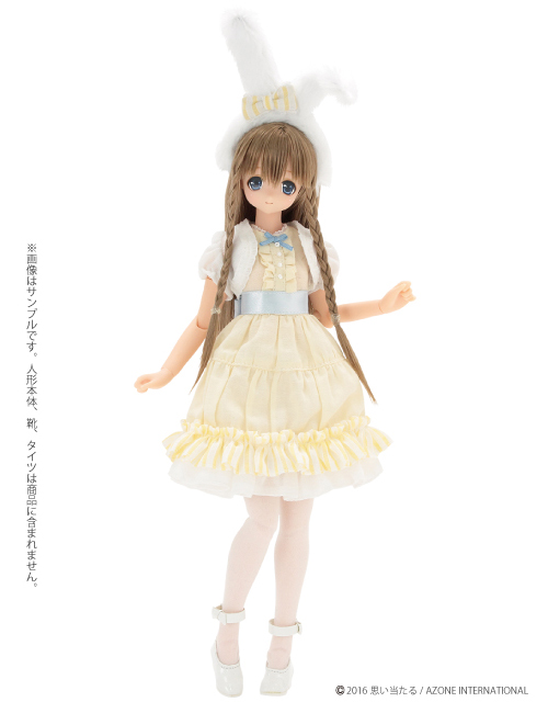 Poc392 1 6サイズドール用 Pns 白うさぎさんのファンシーワンピセット Pureneemo Original Costume キャラクターグッズ販売のジーストア Gee Store