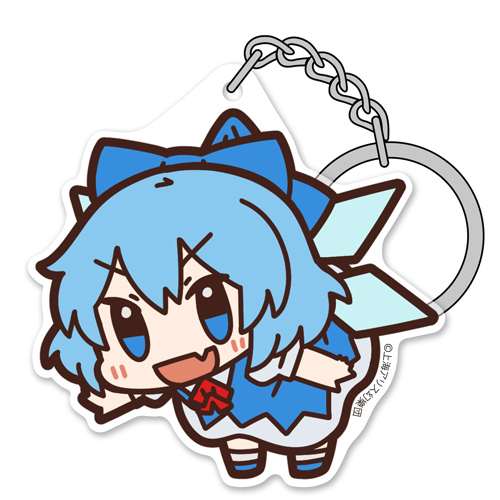 限定 チルノ アクリルつままれキーホルダー 東方project キャラクターグッズ販売のジーストア Gee Store