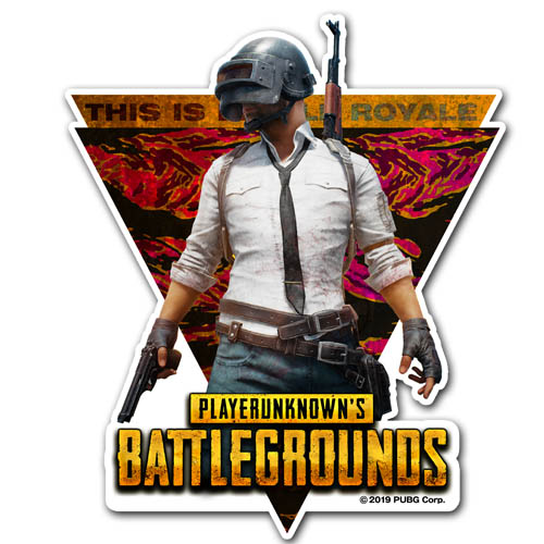 Pubg 耐水ステッカー Playerunknown S Battlegrounds キャラクターグッズ販売のジーストア Gee Store