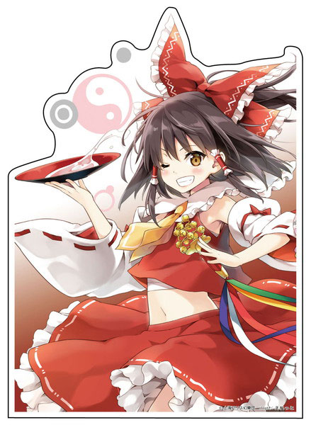 アクリルスタンドアート 東方project 博麗霊夢 夏祭り17 Illust えれっと 東方project キャラクターグッズ販売のジーストア Gee Store