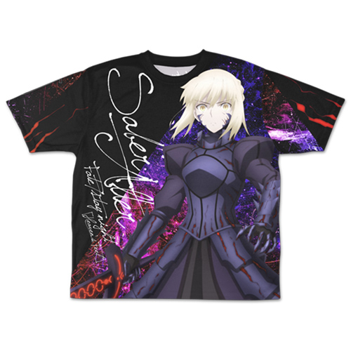 セイバーオルタ 両面フルグラフィックtシャツ 劇場版 Fate Stay Night Heaven S Feel 二次元キャラクターグッズ製作販売の二次元コスパ Nijigencospa Cospa Inc