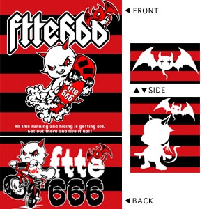 FTTE666/FTTE666/SKATER �ܡ��������󥰥��꡼��T�����