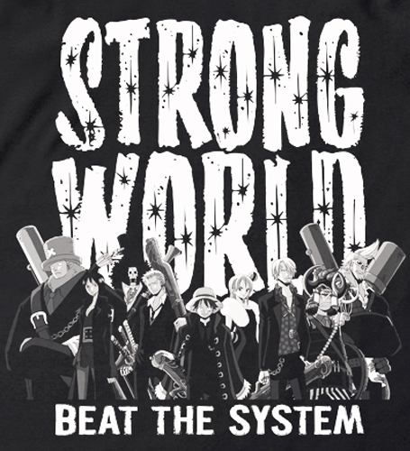 Strong World ルフィパイレーツtシャツ 劇場版ワンピース Strong World キャラクターグッズ販売のジーストア Gee Store