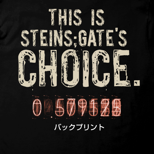 エル プサイ コングルゥtシャツ Steins Gate キャラクターグッズ アパレル製作販売のコスパ Cospa Cospa Inc