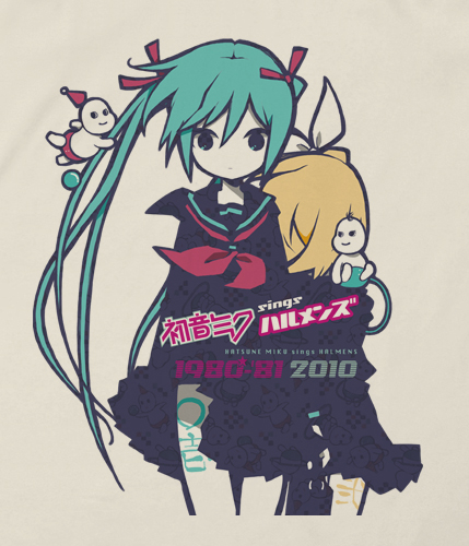 ミクsingsハルメンズカラーtシャツ 初音ミクsingsハルメンズ キャラクターグッズ販売のジーストア Gee Store