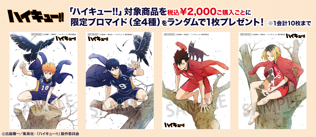 会場限定！物販購入特典