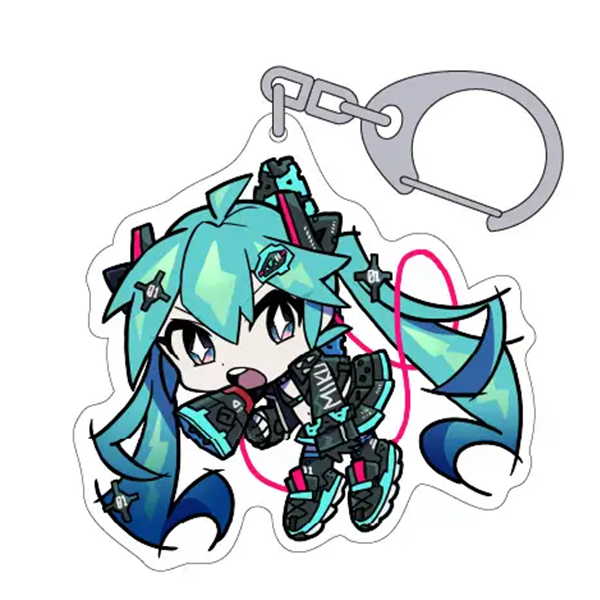 初音ミク 中央町戦術工芸ver つままれキーホルダー