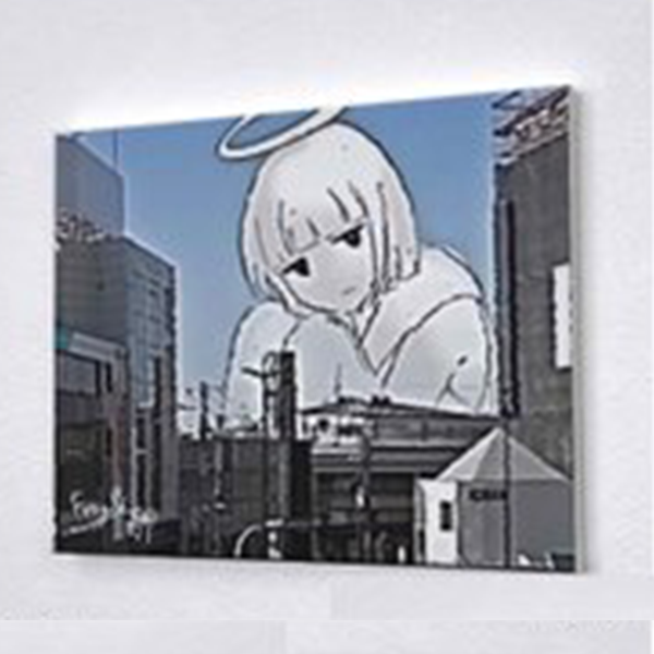 ビビビビ 複製サイン入りキャンバスパネル