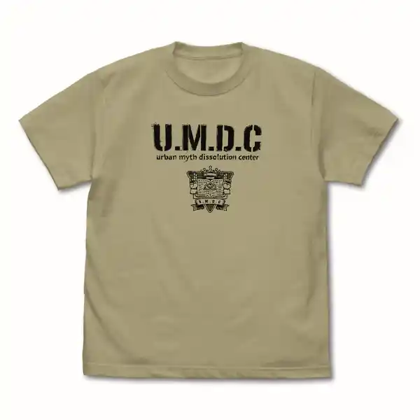都市伝説解体センターTシャツ／SAND KHAKI