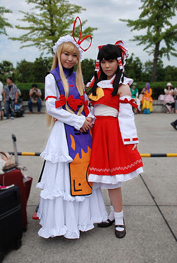 東方Project｜八雲紫 / 博麗霊夢｜光・F・五葉 / 水珠：Re