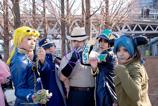 ジョジョの奇妙な冒険｜ジョルノ／承太郎(3部)／ジョセフ(3部)／承太郎(6部)／徐倫｜侑／TAKASHI／ゴン／はちろく／おりん