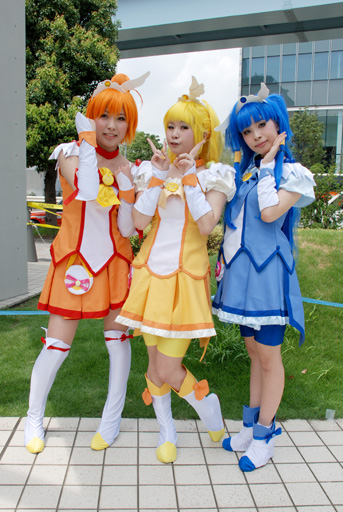 スマイルプリキュア！｜キュアサニー／キュアピース／キュアビューティ｜永海／あすか／ころん