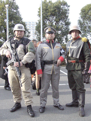機動戦士ガンダム｜連邦軍一般兵/連邦軍中尉/ジオン兵少尉｜sgt.ytk/黒熊猫/さめひろし
