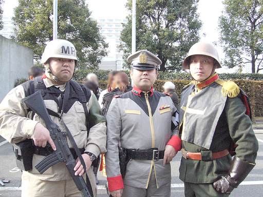 機動戦士ガンダム｜連邦軍一般兵/連邦軍中尉/ジオン兵少尉｜sgt.ytk/黒熊猫/さめひろし