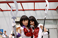美少女戦士セーラームーンＳ｜セーラーサターン　×２｜月篠梨羽／華原ありさ