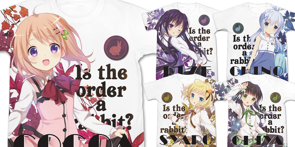 シャロ フルカラーTシャツ [ご注文はうさぎですか