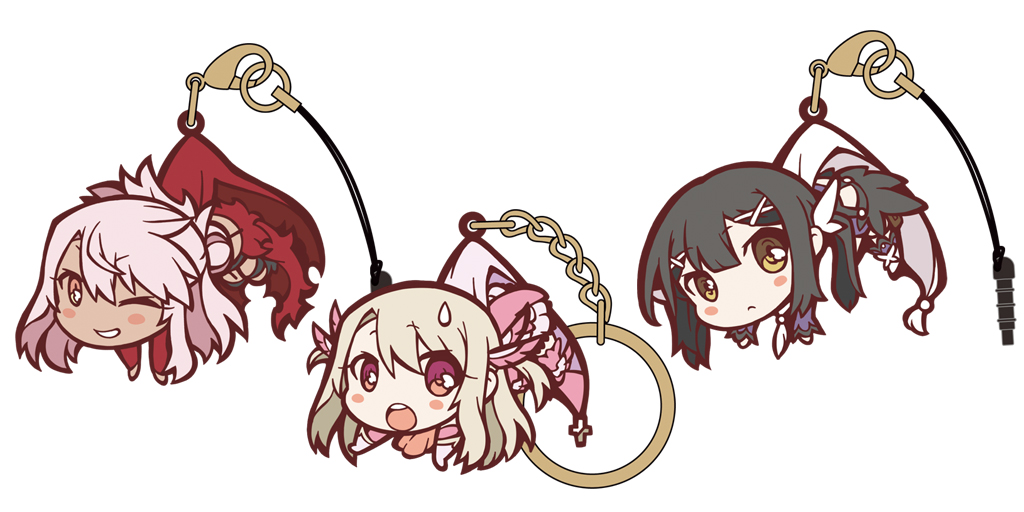 [予約開始]『Fate/kaleid liner プリズマ☆イリヤ ツヴァイ ヘルツ！』「イリヤ」「美遊」「クロエ」のストラップ＆キーホルダーが登場！