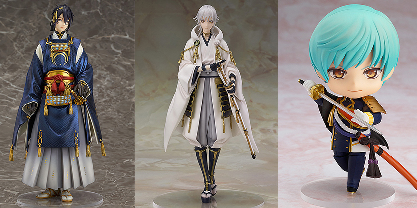 [予約開始]『刀剣乱舞』「鶴丸国永」「三日月宗近」が1/8スケールで登場！さらに多くの短刀を弟にもつ刀剣男士「一期一振」がねんどろいど化！