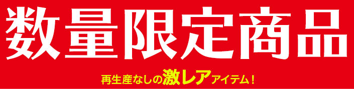 ＜数量限定商品＞販売決定！在庫限り なくなり次第終了