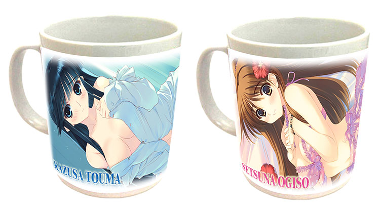 [予約開始]『WHITE ALBUM2』「小木曽雪菜」と「冬馬かずさ」をデザインした陶器製のマグカップが登場！