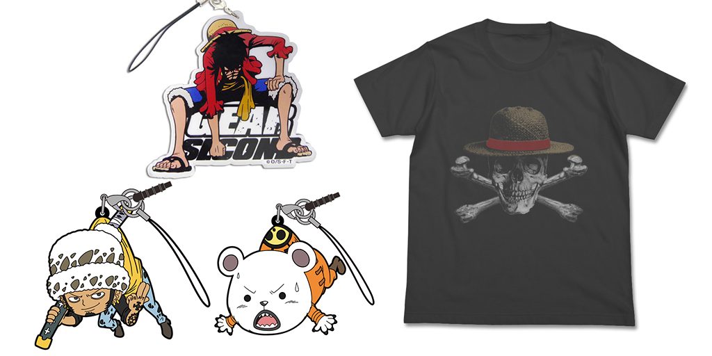 [予約開始]『ワンピース』つままれキーホルダー＆ストラップ、アクリルストラップ、Tシャツが登場！