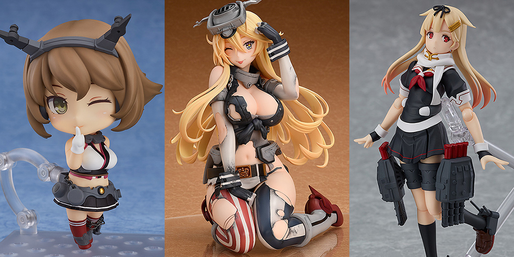 [予約開始]『艦隊これくしょん -艦これ-』ねんどろいど「陸奥」、figma「夕立改二」、1/8スケール「Iowa（アイオワ）中破 軽兵装Ver.」が登場！