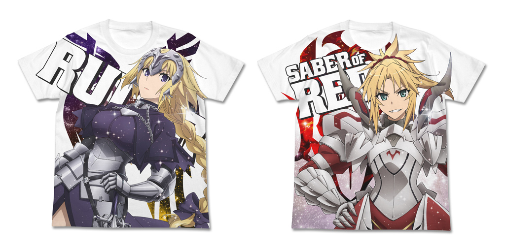 [予約開始]『Fate/Apocrypha』フルグラフィックTシャツ2種が登場！[二次元コスパ]
