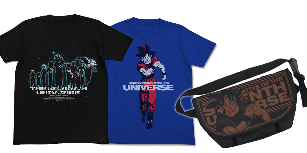 [予約開始]『ドラゴンボール超』Tシャツ2種、メッセンジャーバッグが登場！[コスパ]