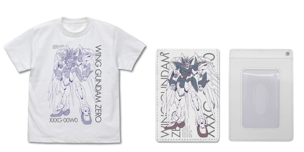 [予約開始]『新機動戦記ガンダムW Endless Waltz』ヒイロが搭乗するゼロのTシャツとフルカラーパスケースが登場！[コスパ]