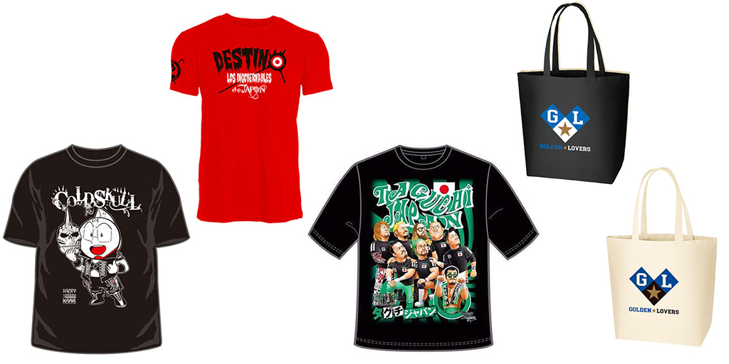 [販売開始]『新日本プロレスリング』Tシャツ3種、トートバッグが登場！[新日本プロレス]