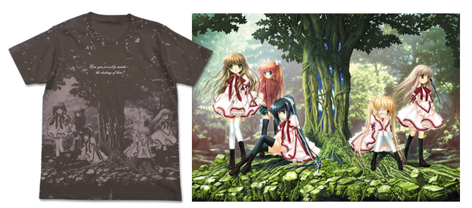「Rewrite」のＴシャツが早くも発売決定！ただいま予約受付中！