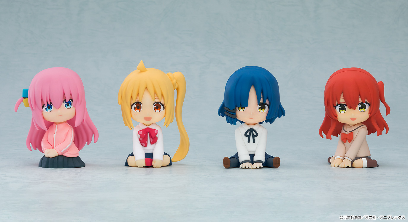 [予約開始]『アニメ「ぼっち・ざ・ろっく！」』「後藤ひとり」「伊地知虹夏」「山田リョウ」「喜多郁代」のねんどろいどぷらす らばーますこっとが登場！[グッドスマイルカンパニー]