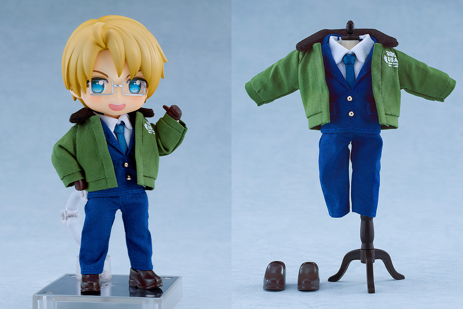 [予約開始]『ヘタリア World★Stars』「アメリカ」のねんどろいどどーる／おようふくセットが登場！[グッドスマイルカンパニー]