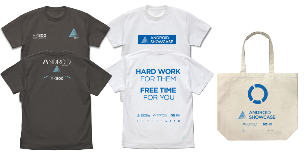 [予約開始]『DETROIT become human』Tシャツ2種とラージトートが登場！[コスパ]