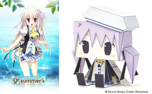 『1/2 summer＋（ワンサイド・サマー プラス）』 ヒロインのグラフィグが予約特典として登場！！