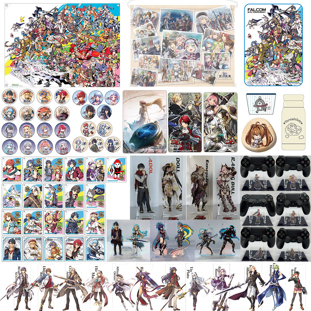 [予約開始]『軌跡シリーズ』『イース』アニバーサリーフラッグ、アニバーサリートートなど様々なアイテムが登場！[日本ファルコム][株式会社A3][工画堂]