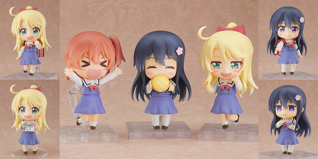 [予約開始]『私に天使が舞い降りた！プレシャス・フレンズ』お菓子がもの凄く好きな女の子「白咲 花」、かわいければオールオッケーな女の子「姫坂乃愛」がねんどろいど化！[グッドスマイルカンパニー]
