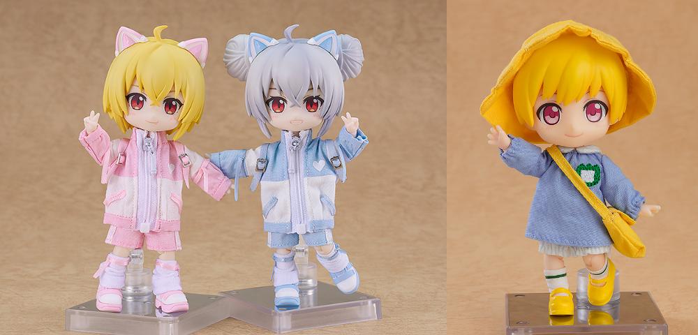 [予約開始]『ねんどろいどどーる』「おようふくセット サブカルジャージ 」「おようふくセット ようちえん：Kids 」が登場！[グッドスマイルカンパニー]
