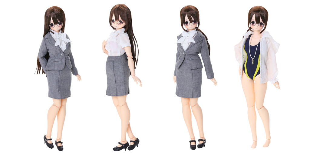 [予約開始]『えっくす☆きゅーと』シリーズ20周年☆記念企画第二弾は、2013年発売の『みなみ先生の1日』がアニバーサリーモデルとして登場！[アゾン]