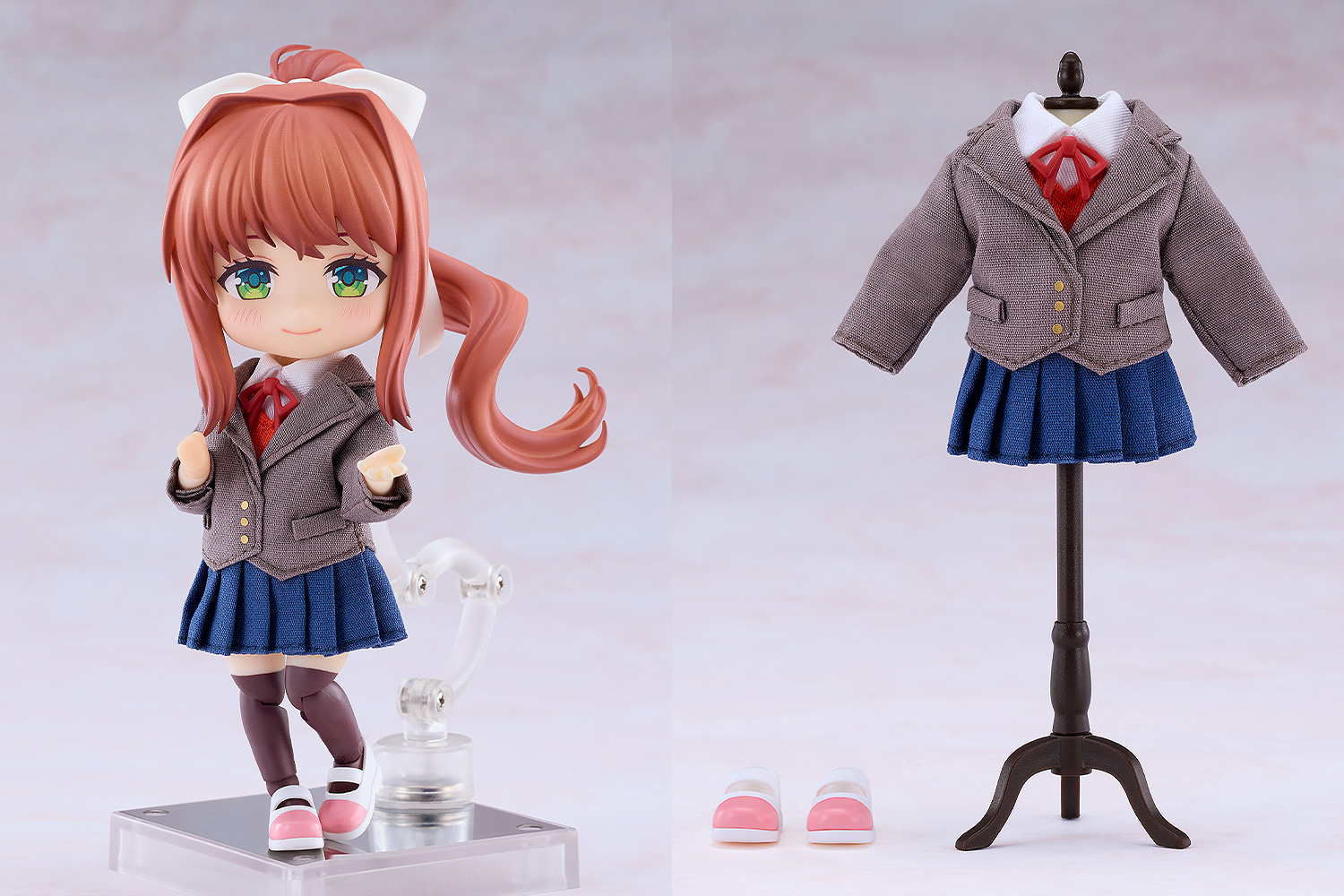 [予約開始]『ドキドキ文芸部！』モニカのねんどろいどどーる／おようふくセットが登場！[グッドスマイルカンパニー]