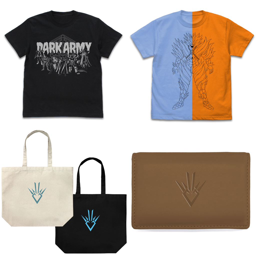[予約開始]『ドラゴンクエスト ダイの大冒険』「魔王軍六大団長」「フレイザード」のTシャツ、「竜の紋章」のラージトートとシンセティックレザーカードケースが登場！[コスパ]