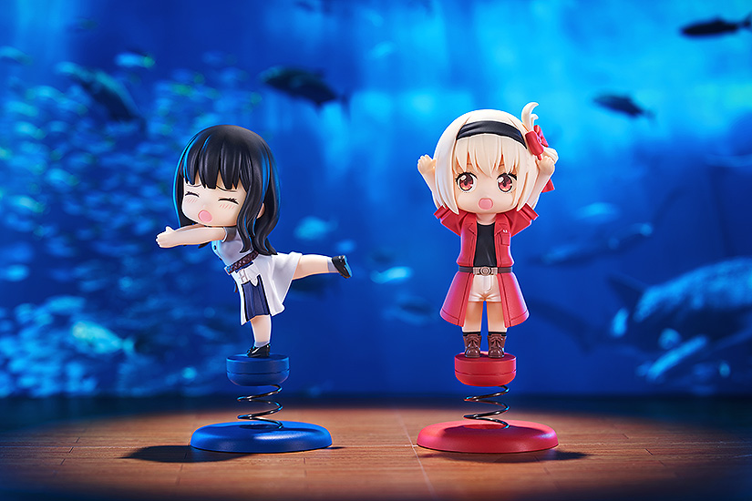 [予約開始]『リコリス・リコイル』「さかな～！」「チンアナゴ～！」デフォルメフィギュアシリーズQsetより「錦木千束」「井ノ上たきな」が登場！[グッドスマイルカンパニー]