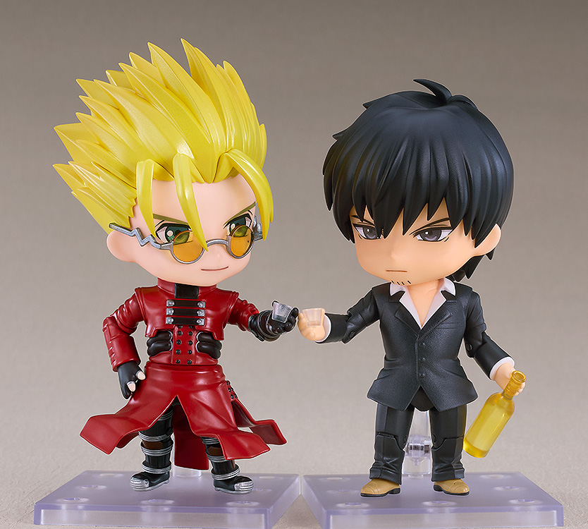[予約開始]『トライガン・マキシマム』「ヴァッシュ・ザ・スタンピード」「ニコラス・D・ウルフウッド」のねんどろいどが登場！[中外鉱業株式会社]