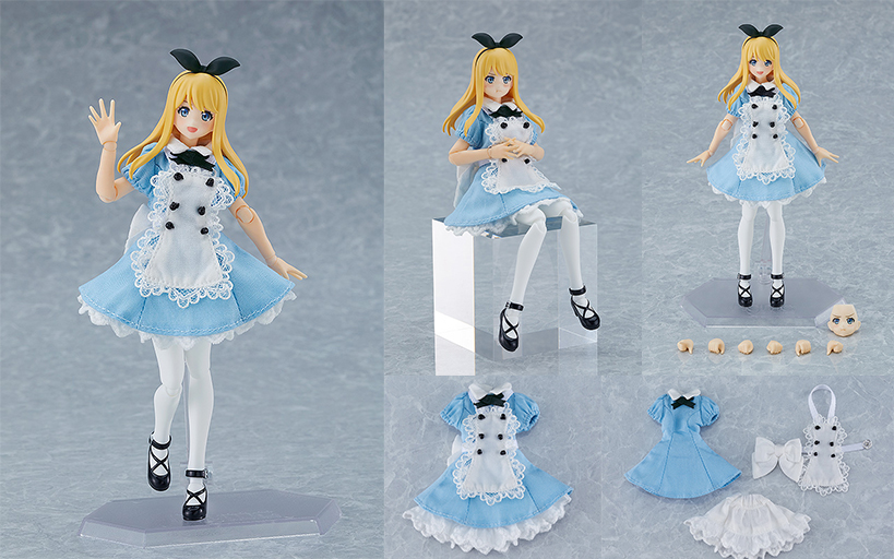 [予約開始]『figma Styles』figma Stylesに新キャラクター「アリス」、衣装（ワンピース＋エプロン）が登場！[Max Factory]