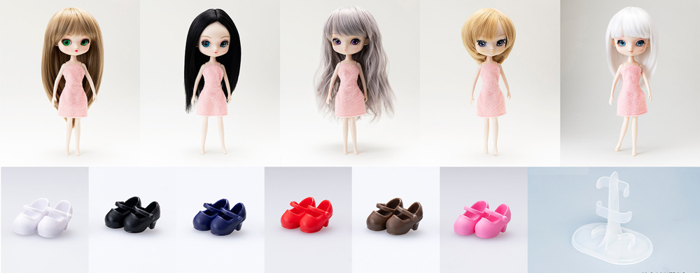 [予約開始]『crafting doll（クラフティングドール）』「ウイッグ、ドールアイ、メイク済みの素体＝crafting doll（クラフティングドール）」が新登場！[グルーヴ]